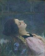 Charles-Amable Lenoir The Calm Germany oil painting artist